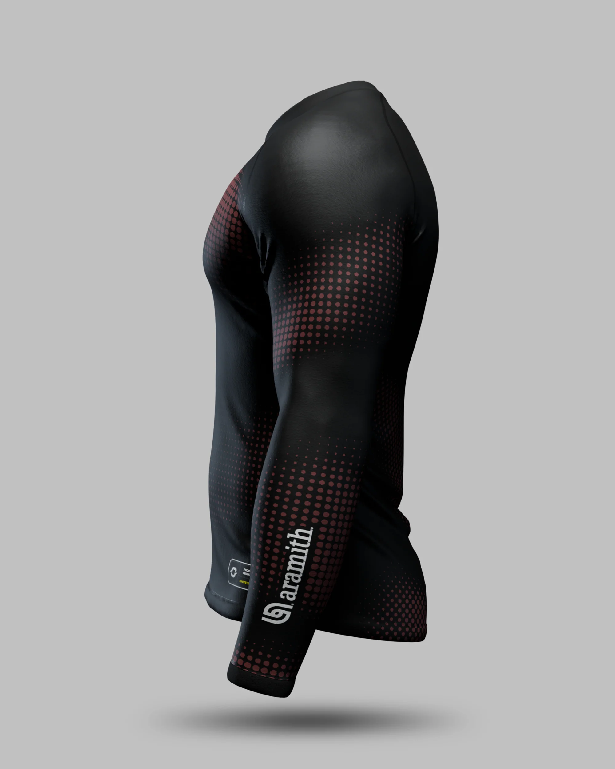2026 IPA Tour Baselayer (Black/Burgundy) - Image 3