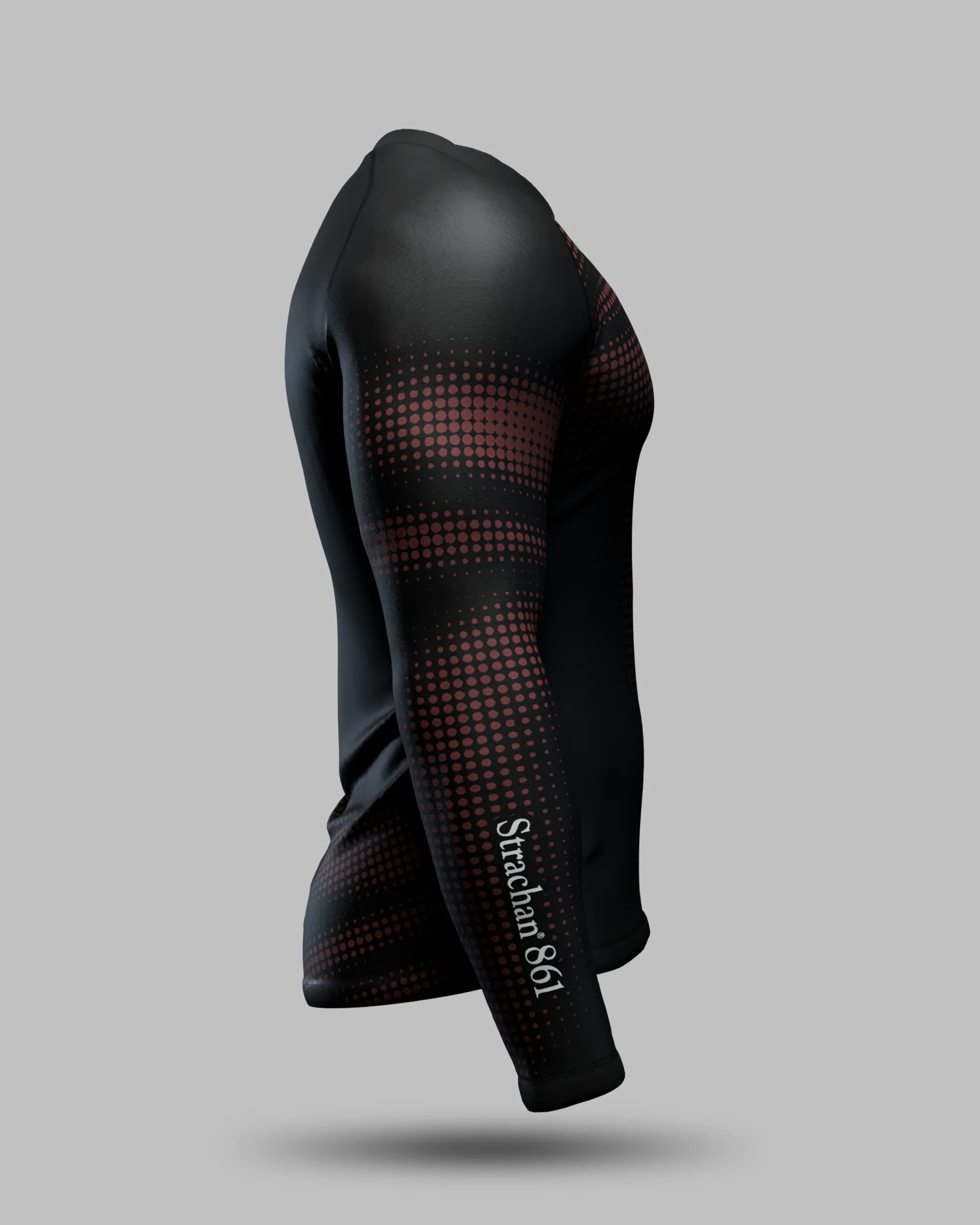 2026 IPA Tour Baselayer (Black/Burgundy) - Image 4
