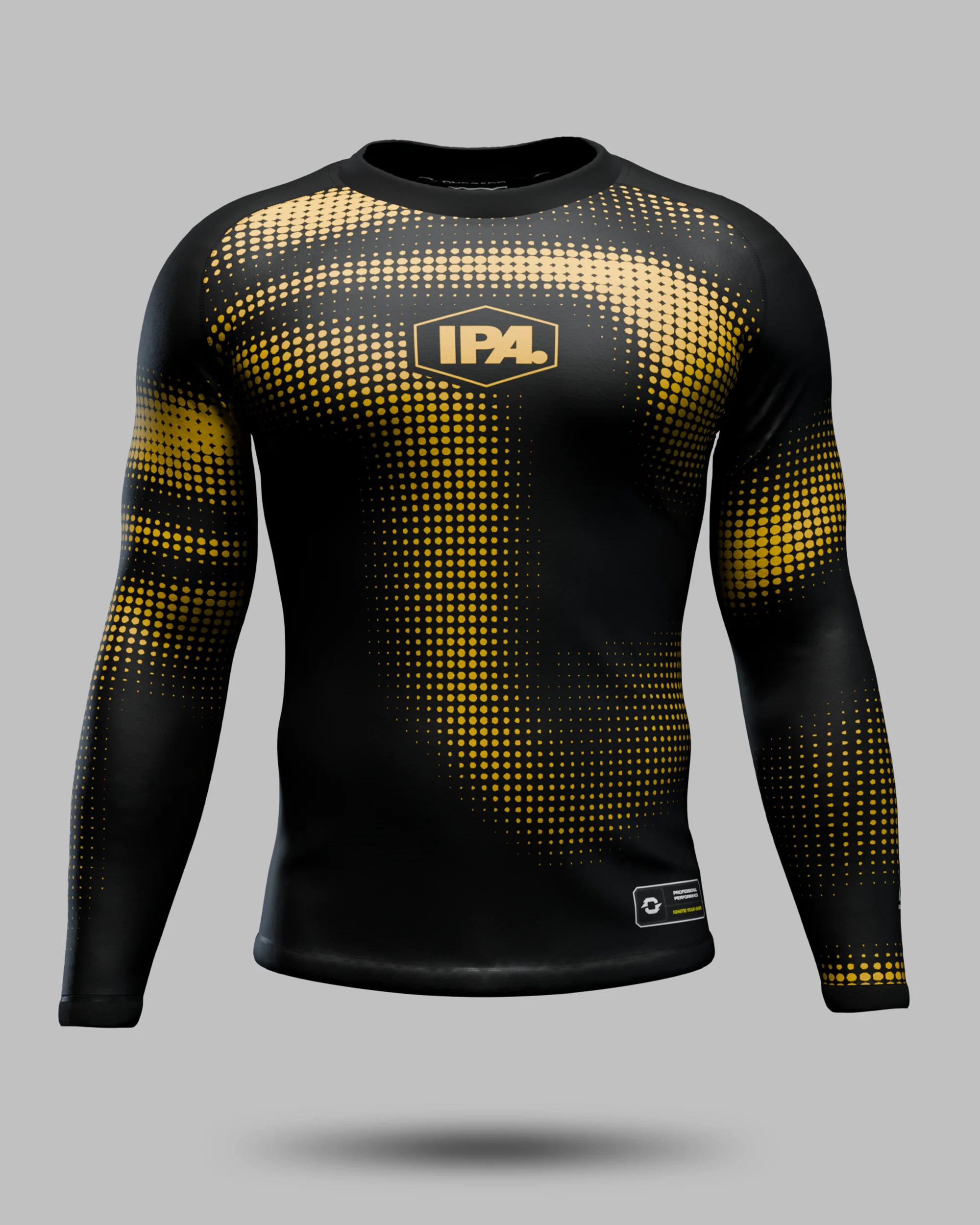 2026 IPA Tour Baselayer (Black/Mustard)