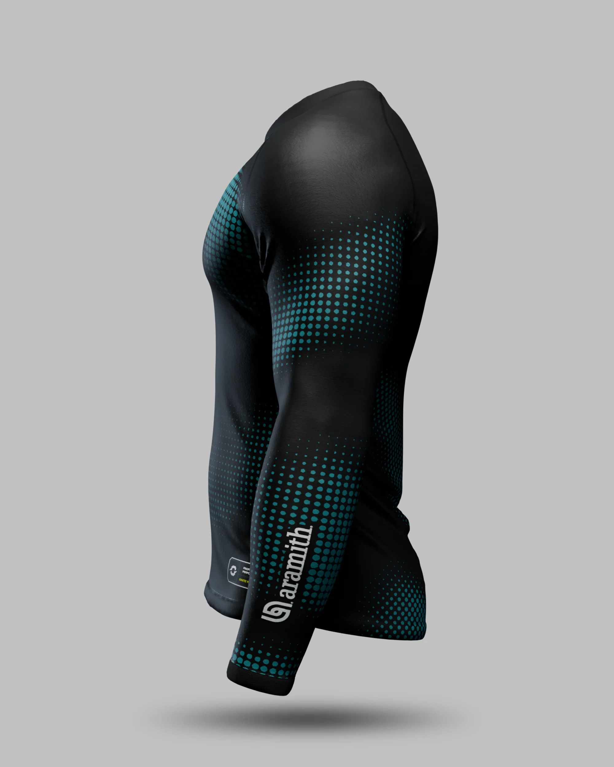 2026 IPA Tour Baselayer (Black/Turquoise) - Image 3