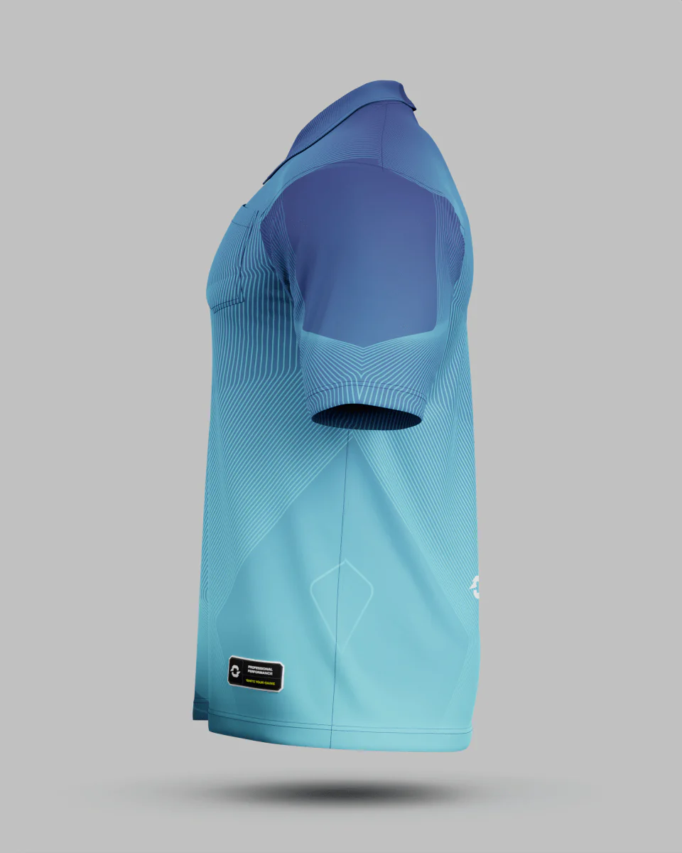 California 3 Button Polo Collar Jersey With Pocket - Image 12
