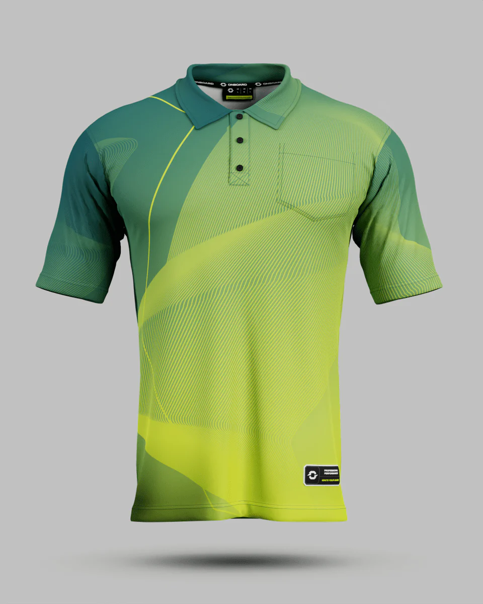 California 3 Button Polo Collar Jersey With Pocket - Image 17
