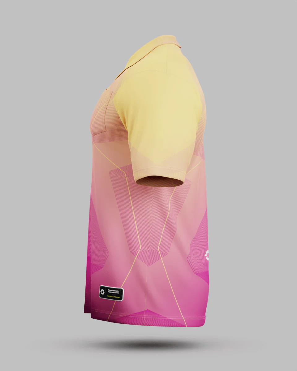 California 3 Button Polo Collar Jersey With Pocket - Image 24