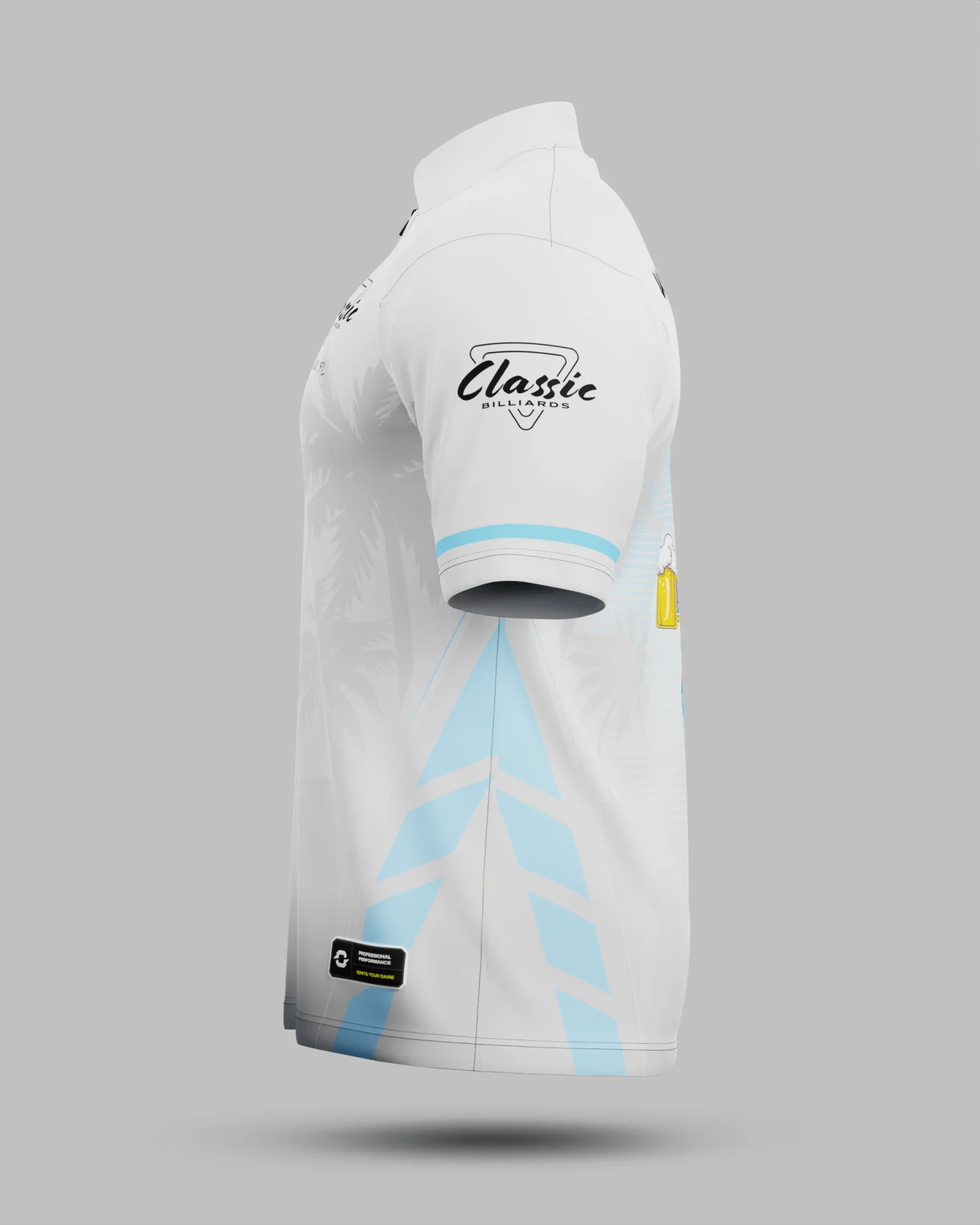 Classic Billiards Jersey Silver - Image 4