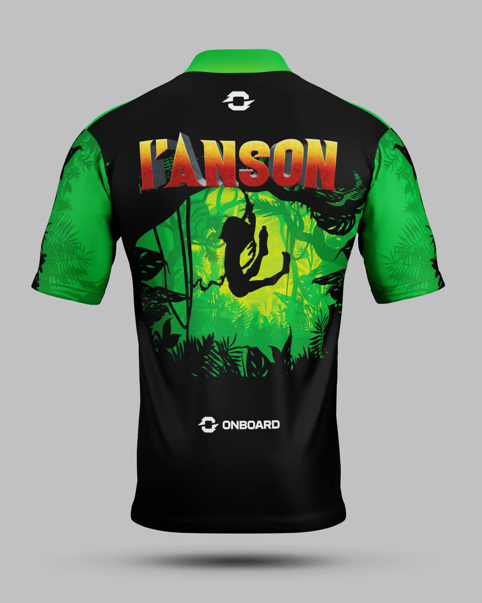 Clint "Mowgli" I'Anson Jersey Lime/Green - Image 3