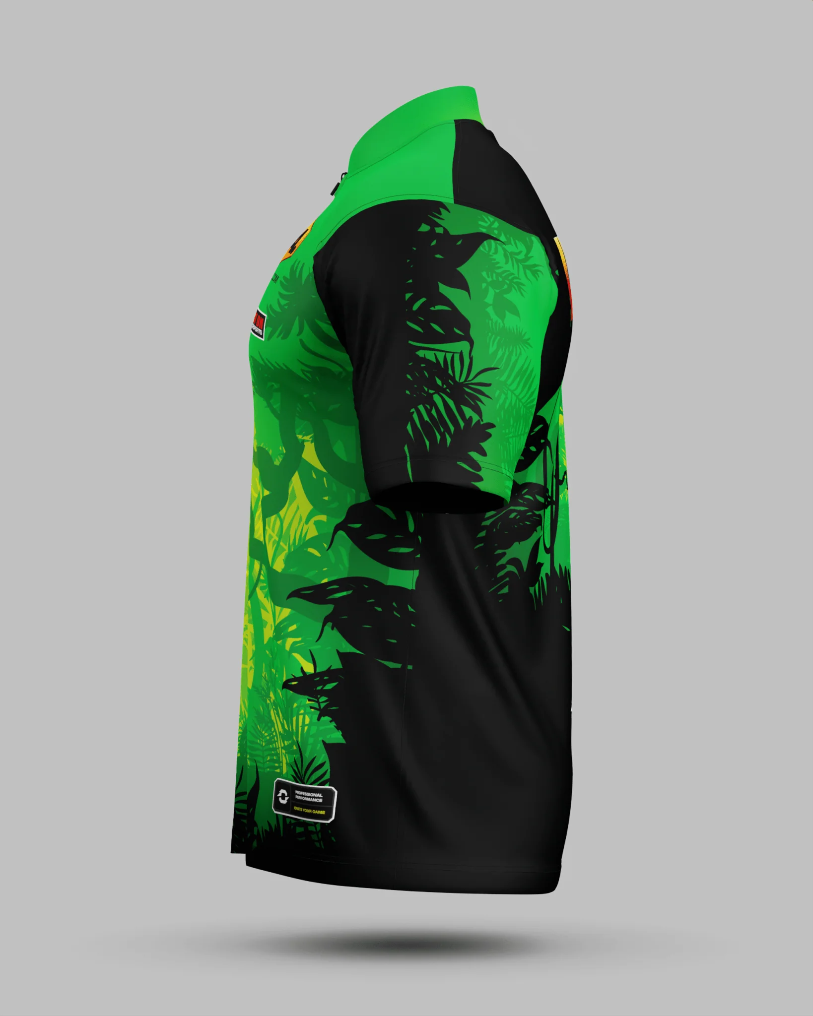 Clint "Mowgli" I'Anson Jersey Lime/Green - Image 4