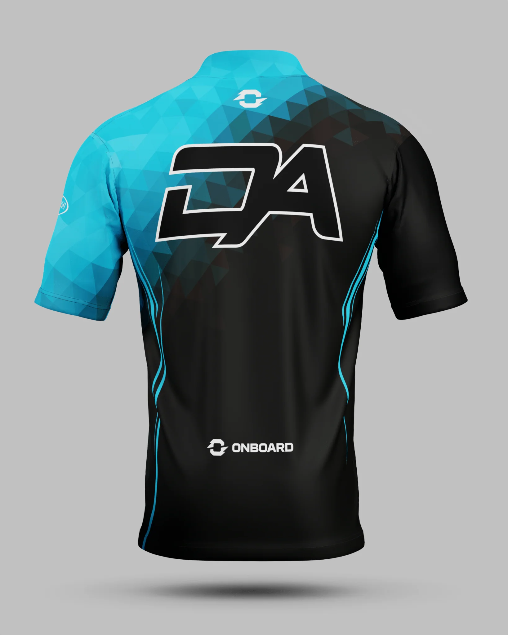 David 'The Matador' Alcaide Blue / Black Jersey - Image 3