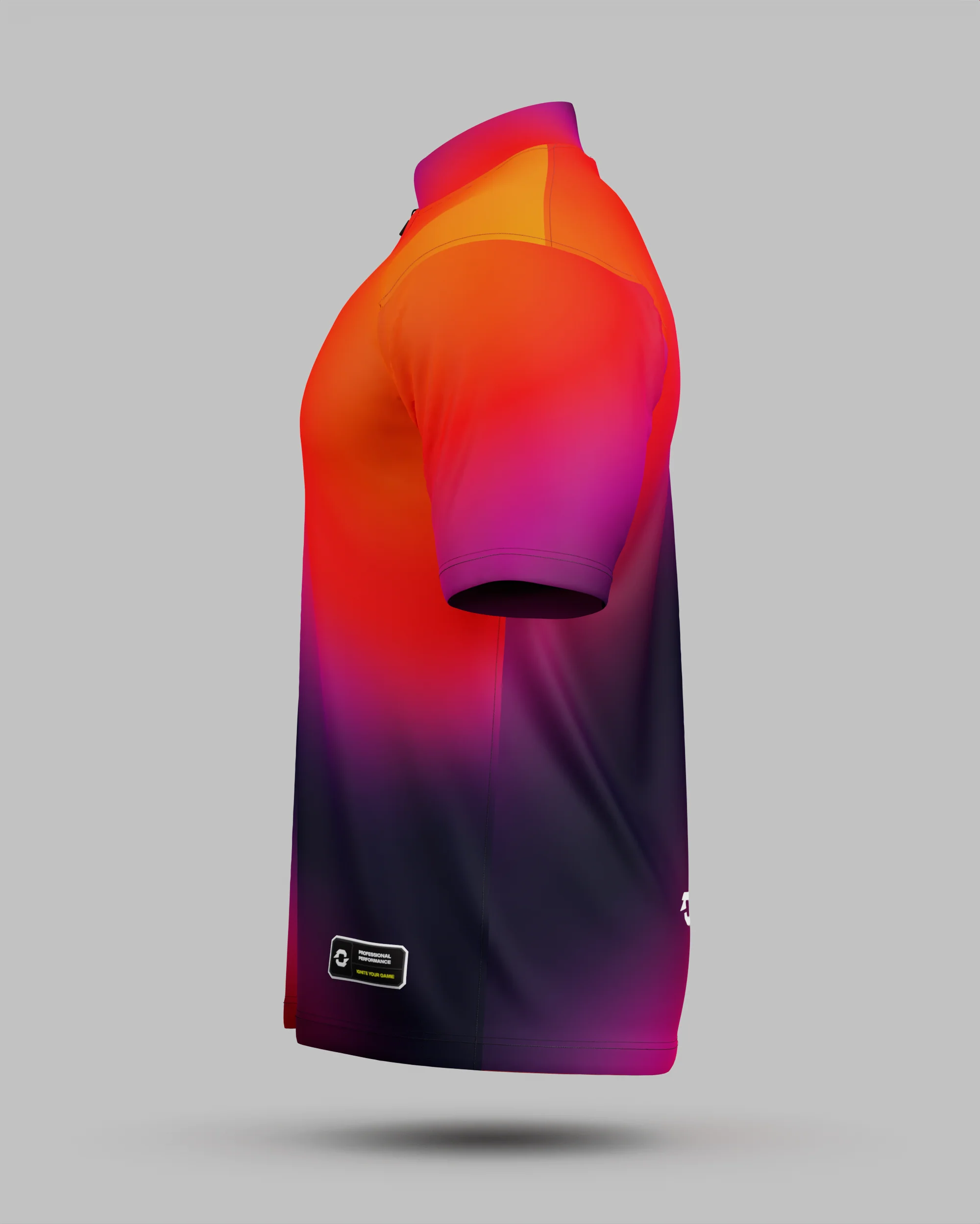 Express Aura 1/4 Zip Pro Collar Jersey Borealis - Image 4