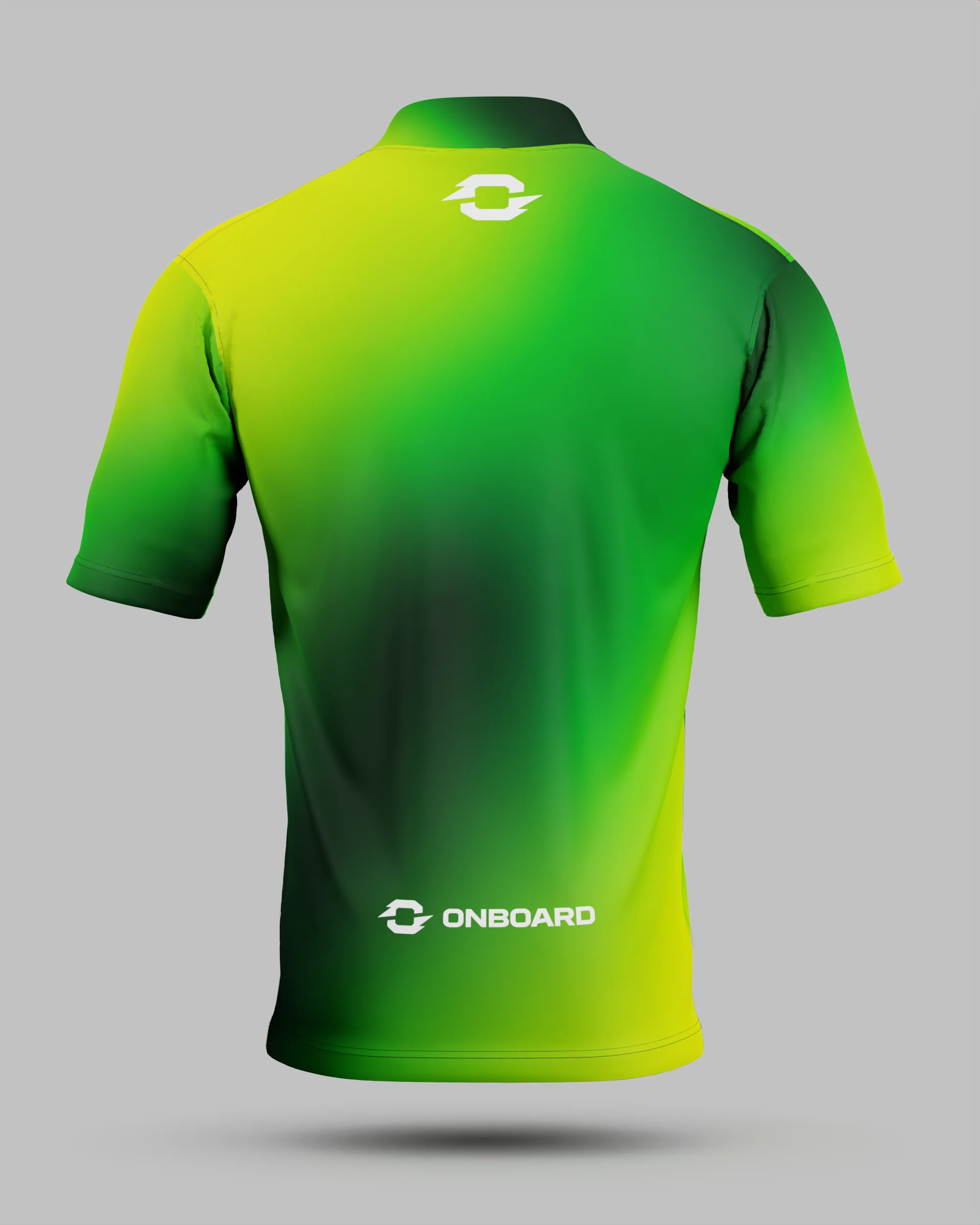 Express Aura 1/4 Zip Pro Collar Jersey Green - Image 3