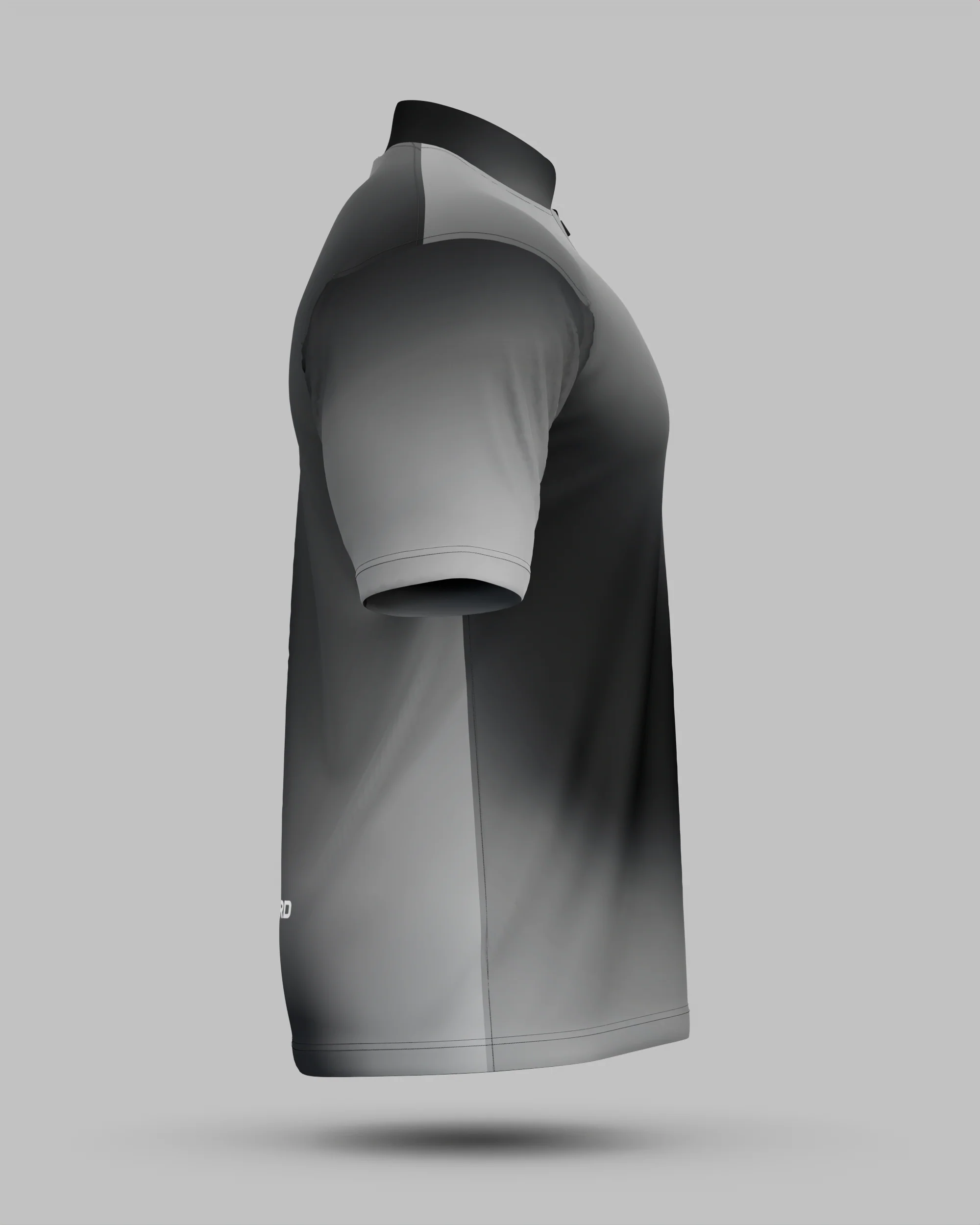 Express Aura 1/4 Zip Pro Collar Jersey Grey - Image 2