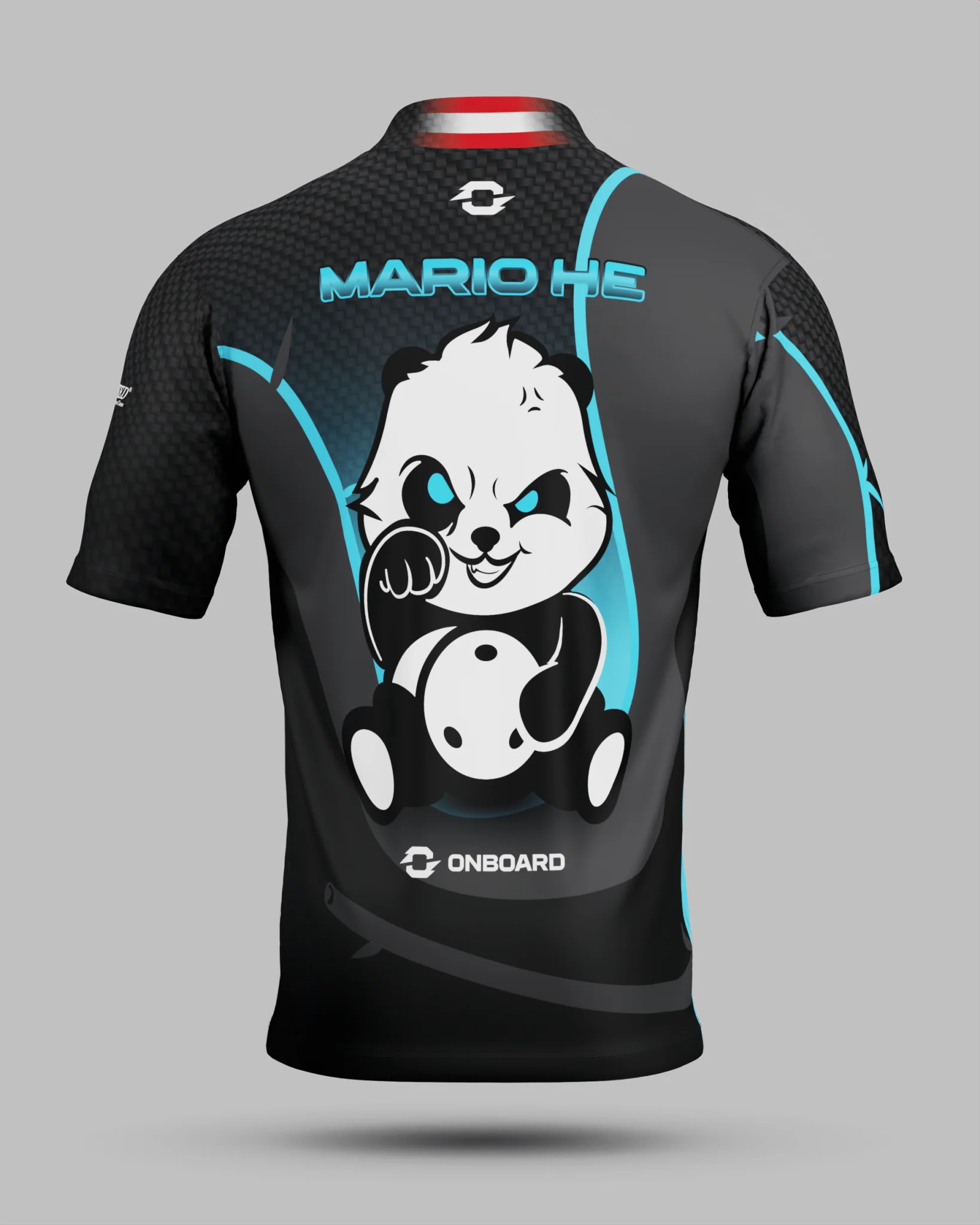 Mario 'Panda' He Jersey Blue - Image 3