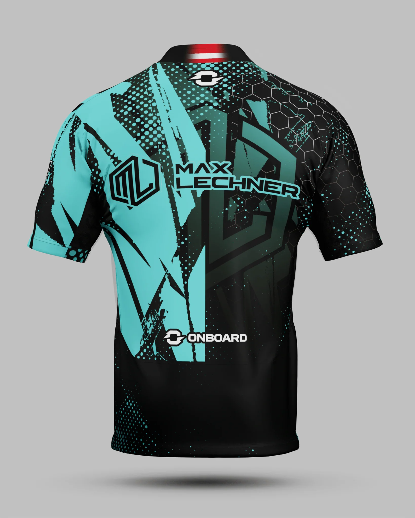 Mad Max Lechner Spark Jersey Turquoise - Image 3