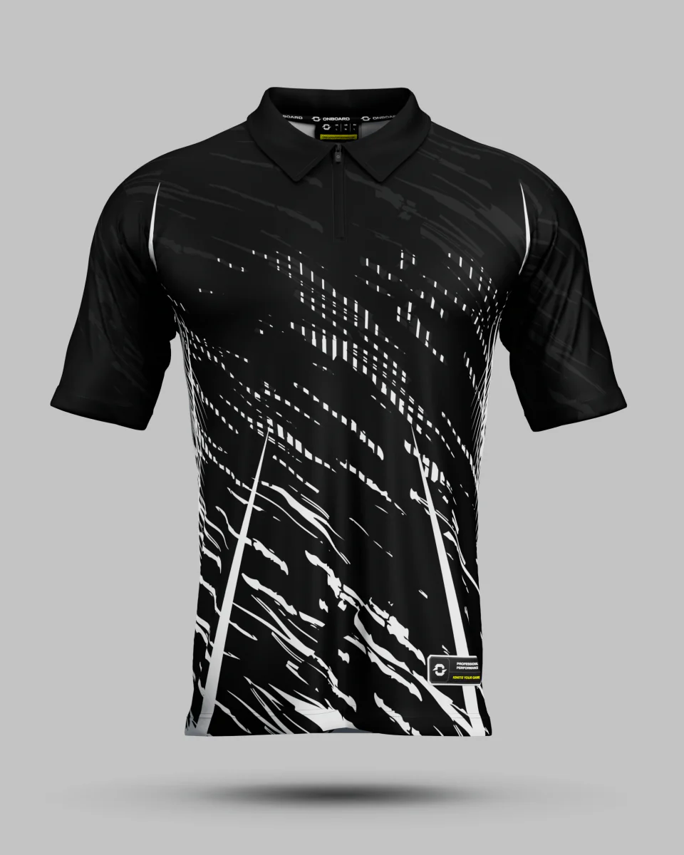 Melbourne 1/4 Zip Polo Collar Jersey - Image 25