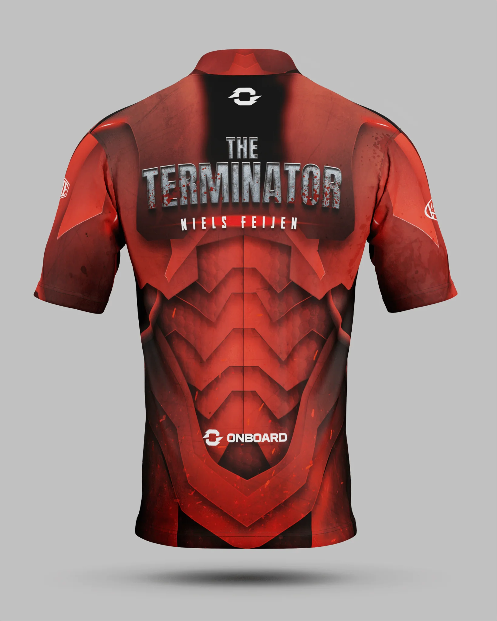 Niels "The Terminator" Feijen Jersey Red - Image 3