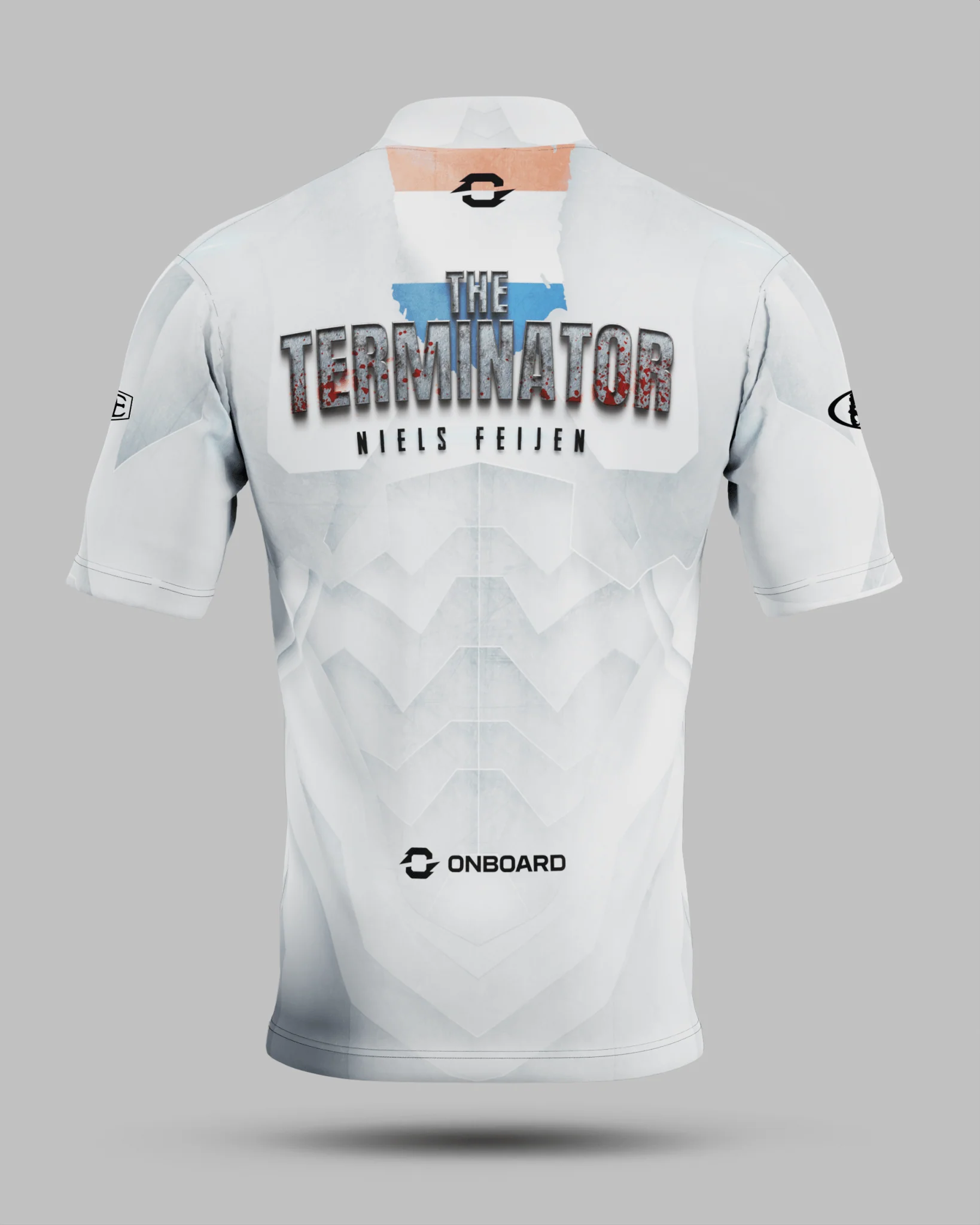 Niels "The Terminator" Feijen Jersey White - Image 3