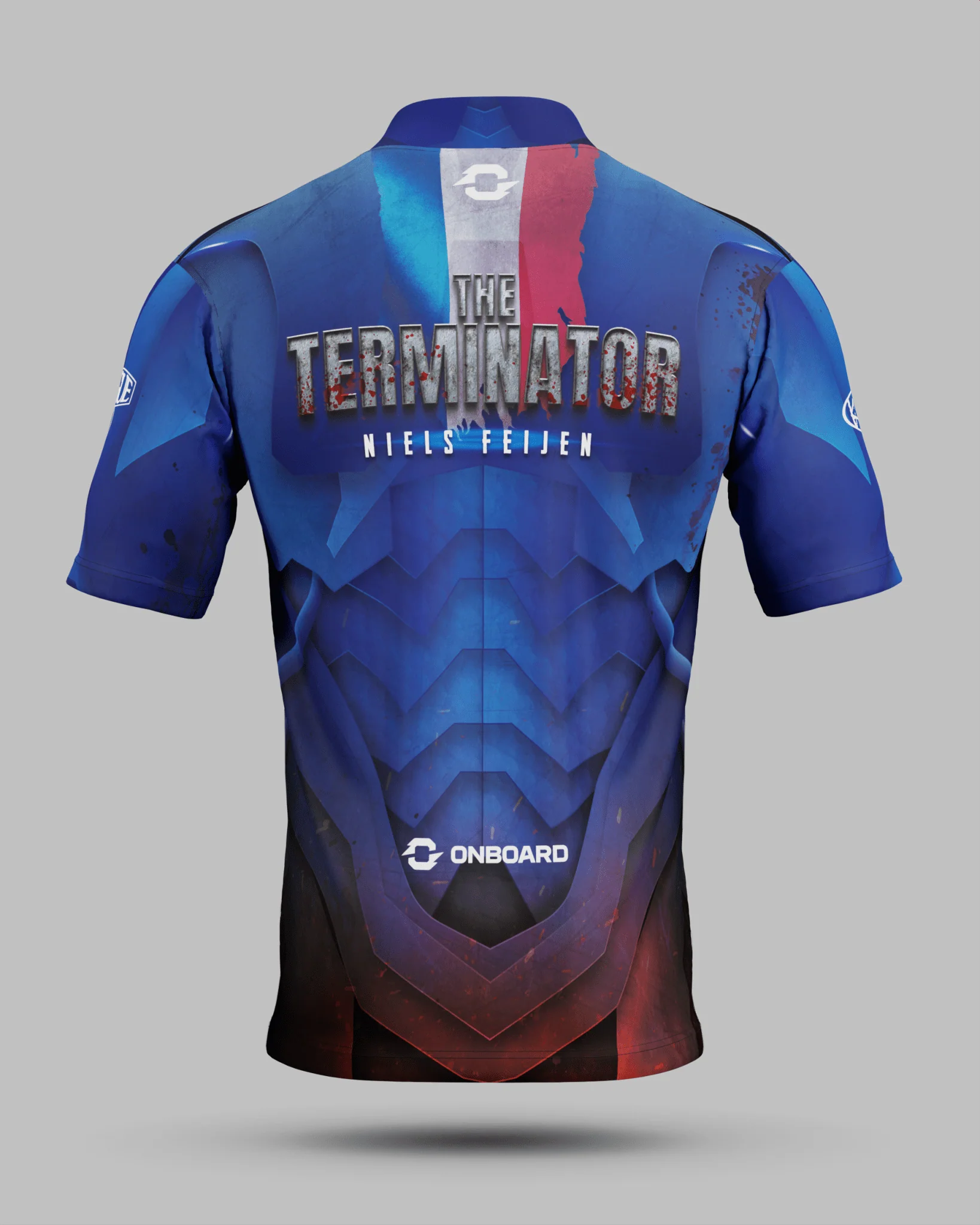 Niels "The Terminator" Feijen Jersey Blue - Image 3