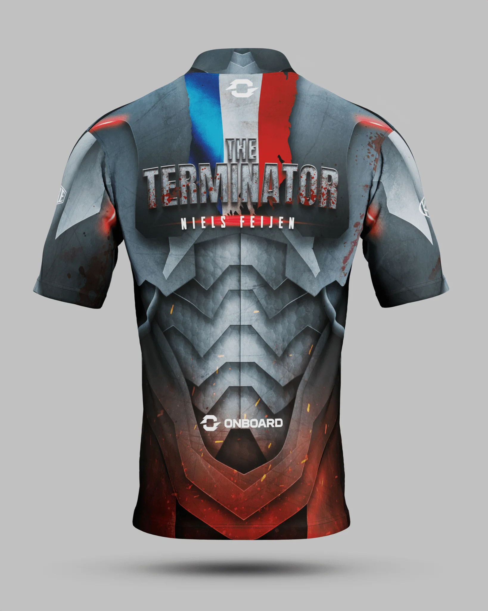 Niels "The Terminator" Feijen Jersey Charcoal - Image 3