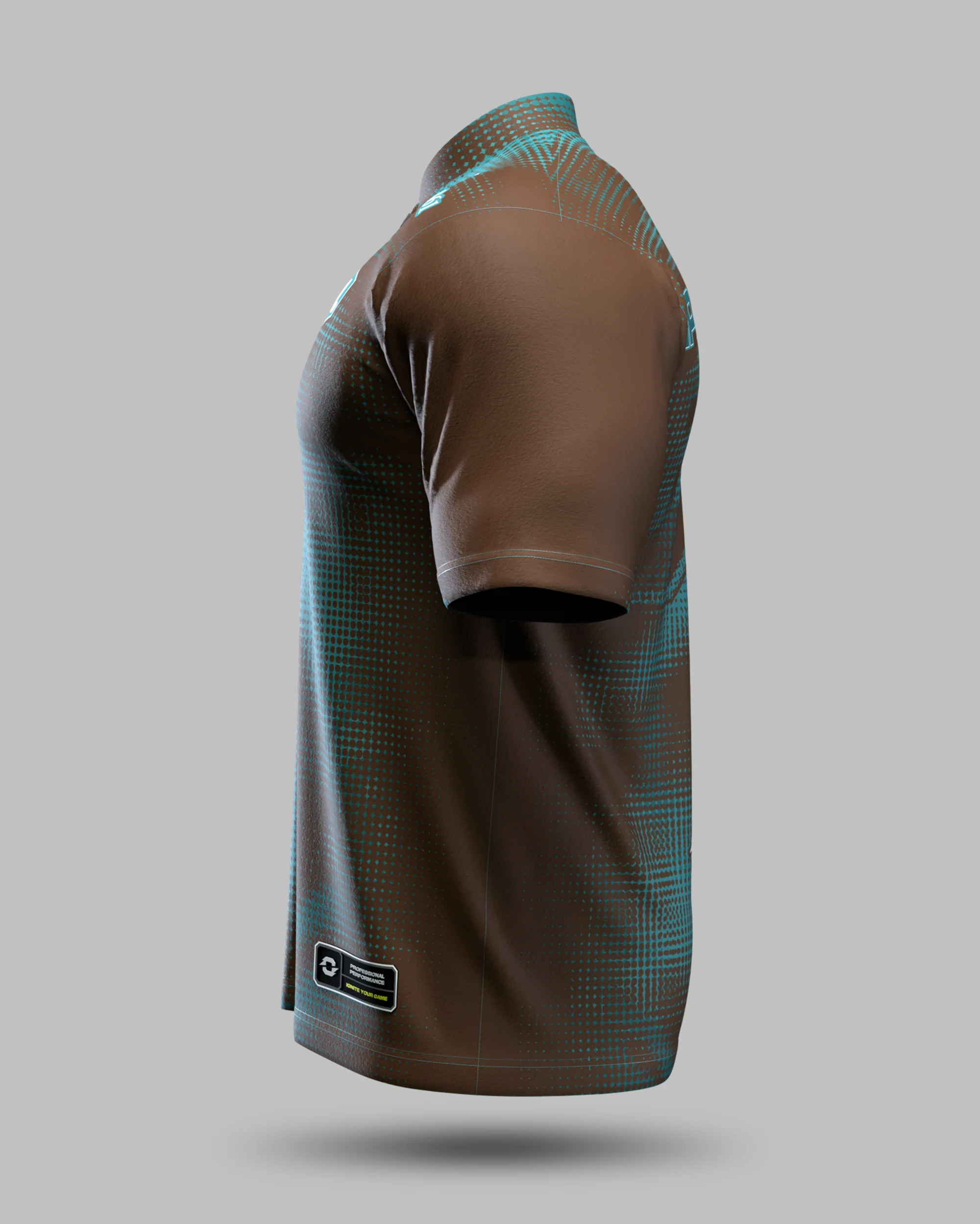 Official 2026 IPA Tour Shirt (Brown/Turquoise) - Image 3