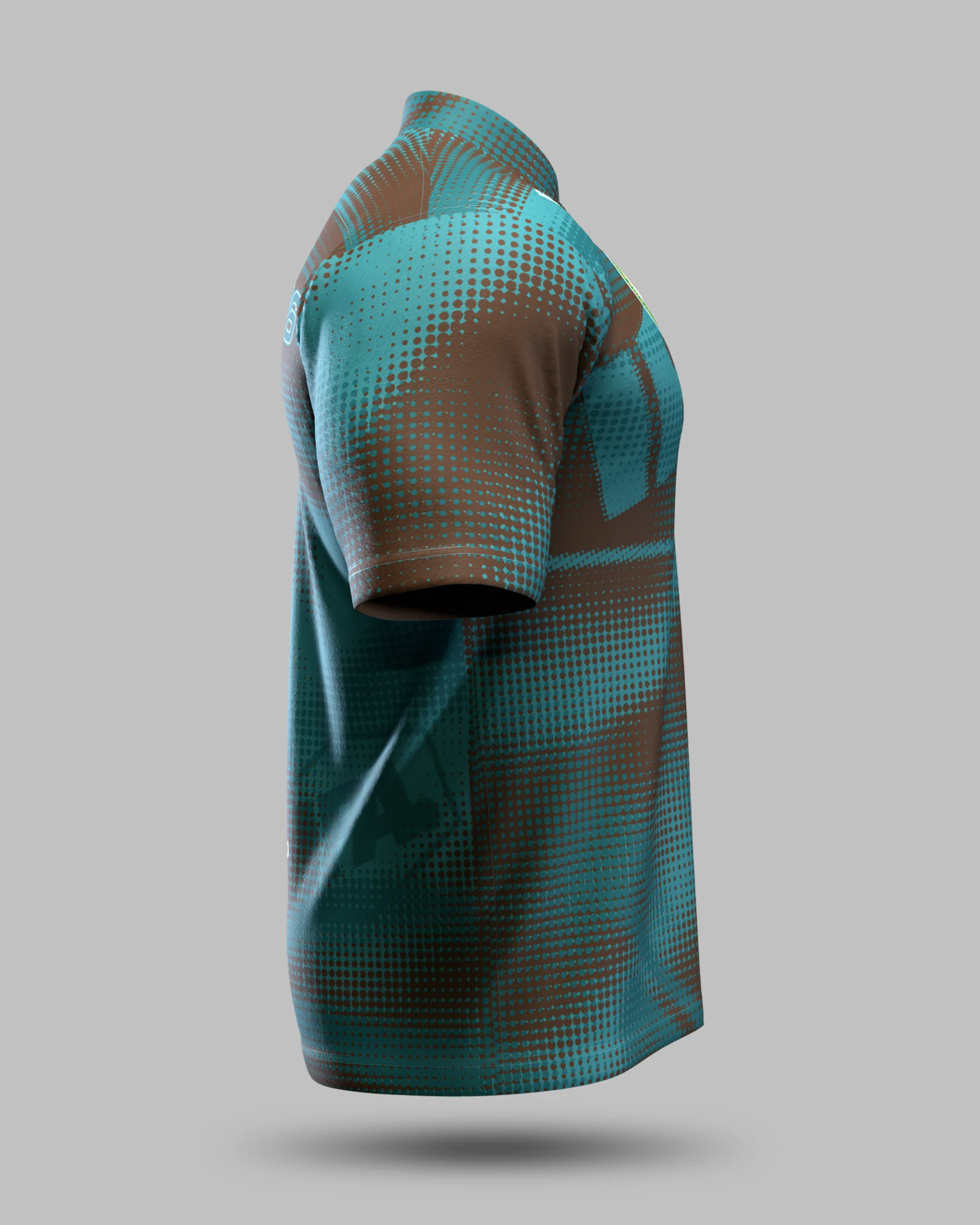 Official 2026 IPA Tour Shirt (Brown/Turquoise) - Image 4