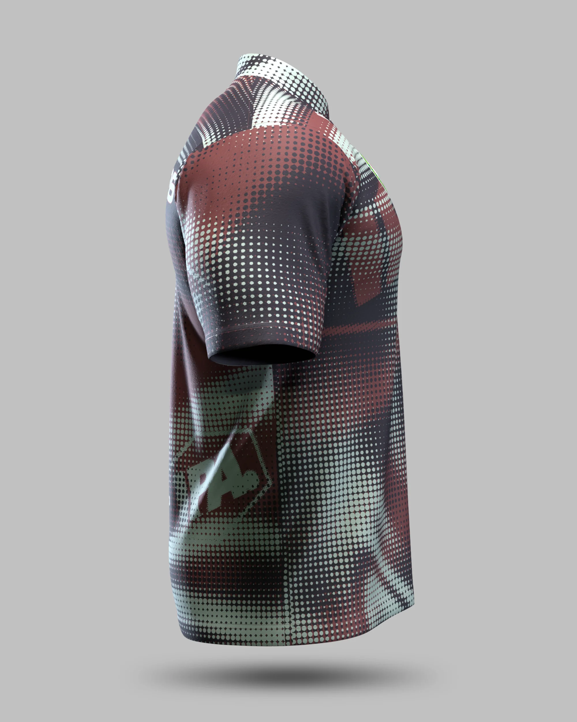 Official 2026 IPA Tour Shirt (Burgundy/Grey) - Image 4