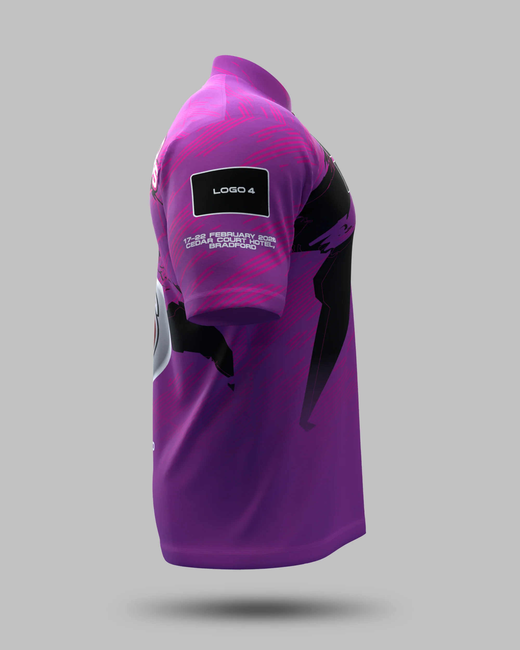 Official 2026 IPA World Championship Jersey (Purple Light) - Image 4