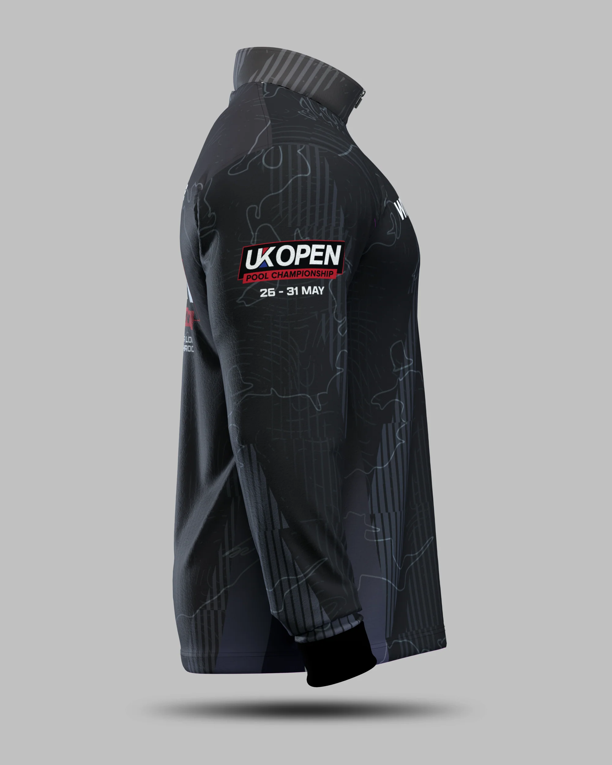 Official 2026 UK Open 1/2 Zip Midlayer - Image 4