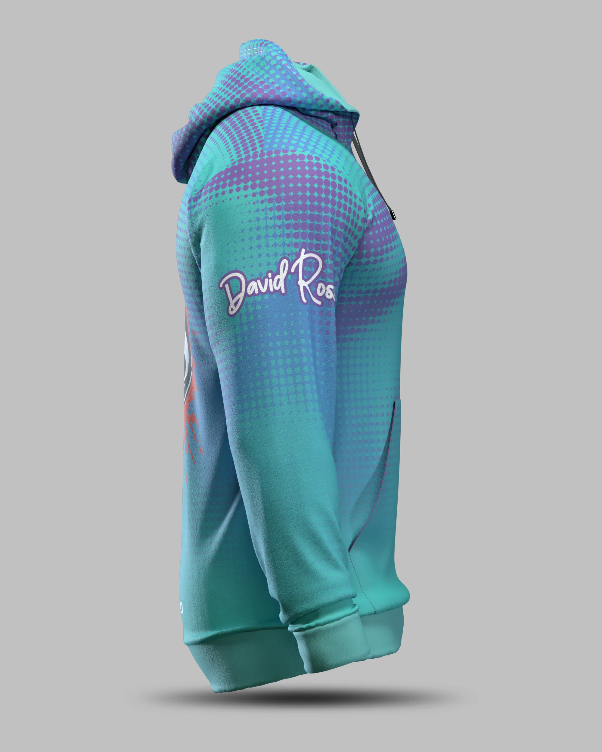 Official Pool Tips Hoodie Turquoise - Image 3