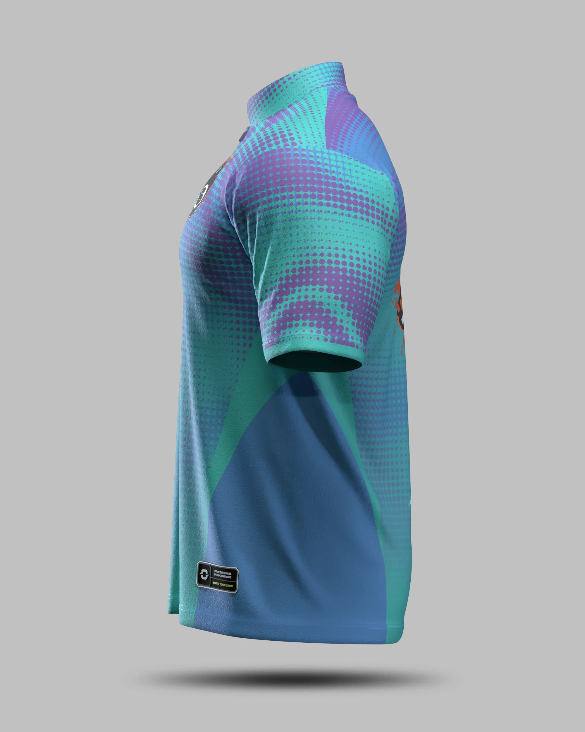 Official Pool Tips Jersey Turquoise - Image 3
