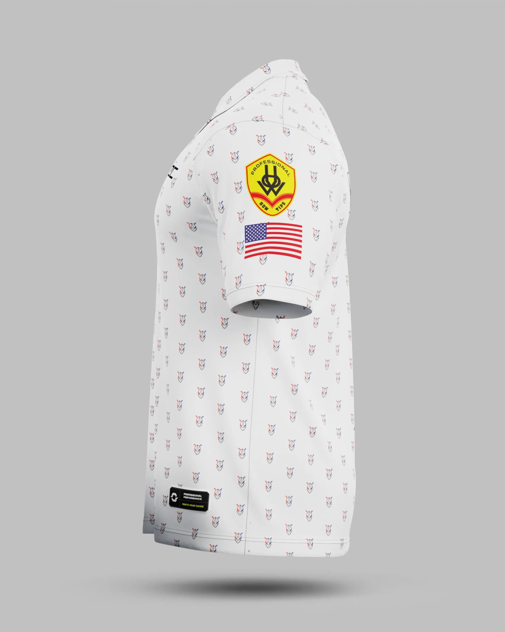 Sam "RYNO" Henderson White Polo Jersey - Image 4