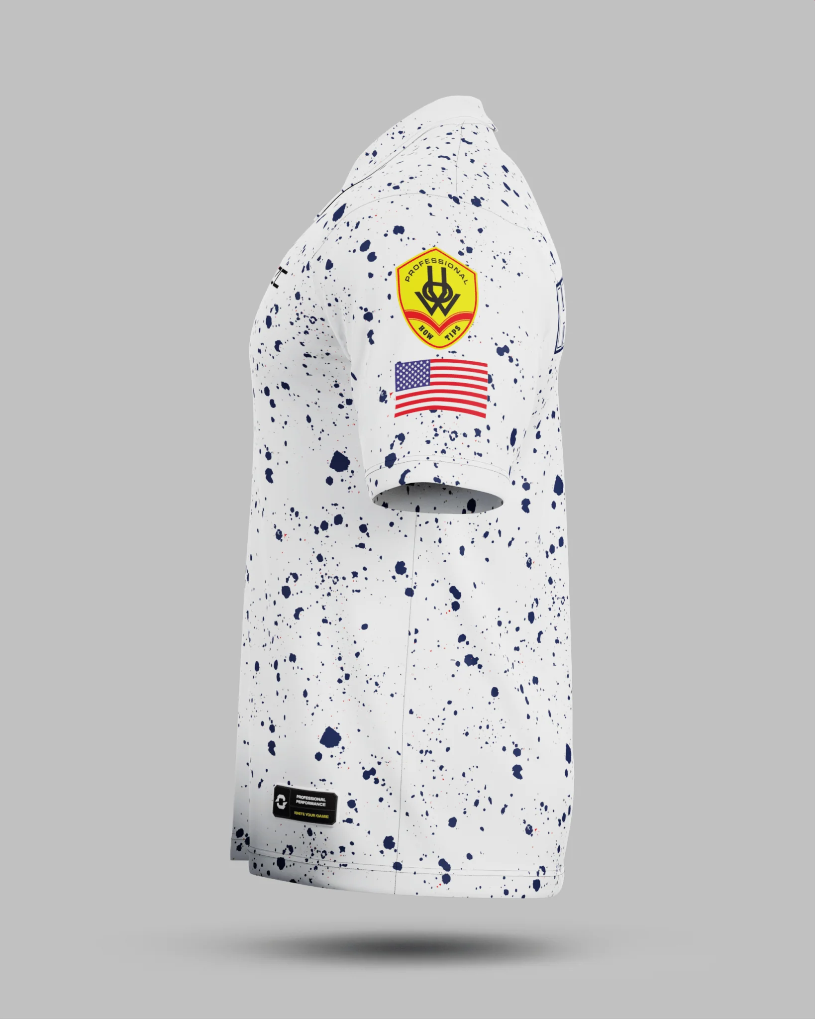 Sam "RYNO" Henderson White / Navy Polo Jersey - Image 4