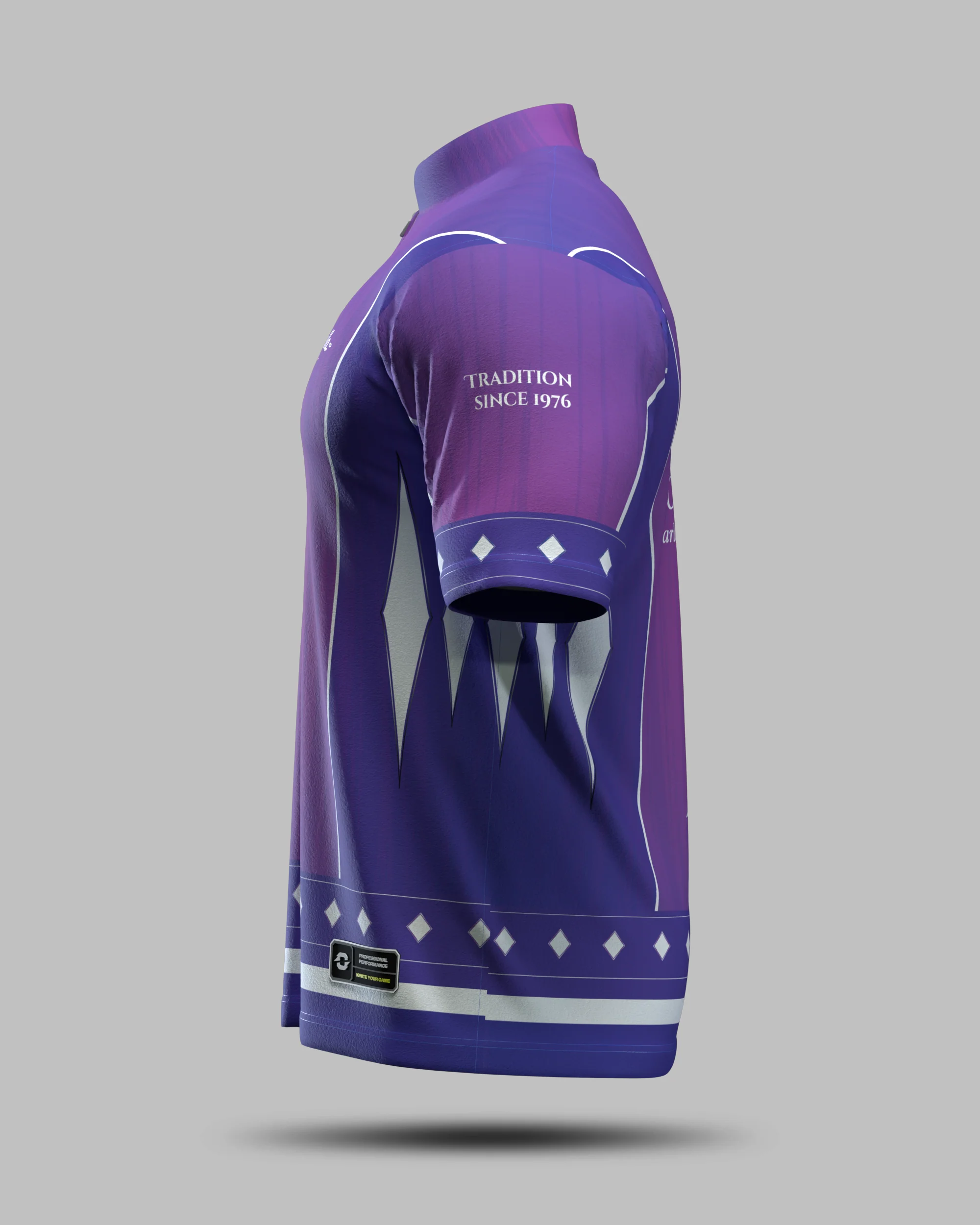 Tascarella Custom Cues Jersey Purple - Image 3
