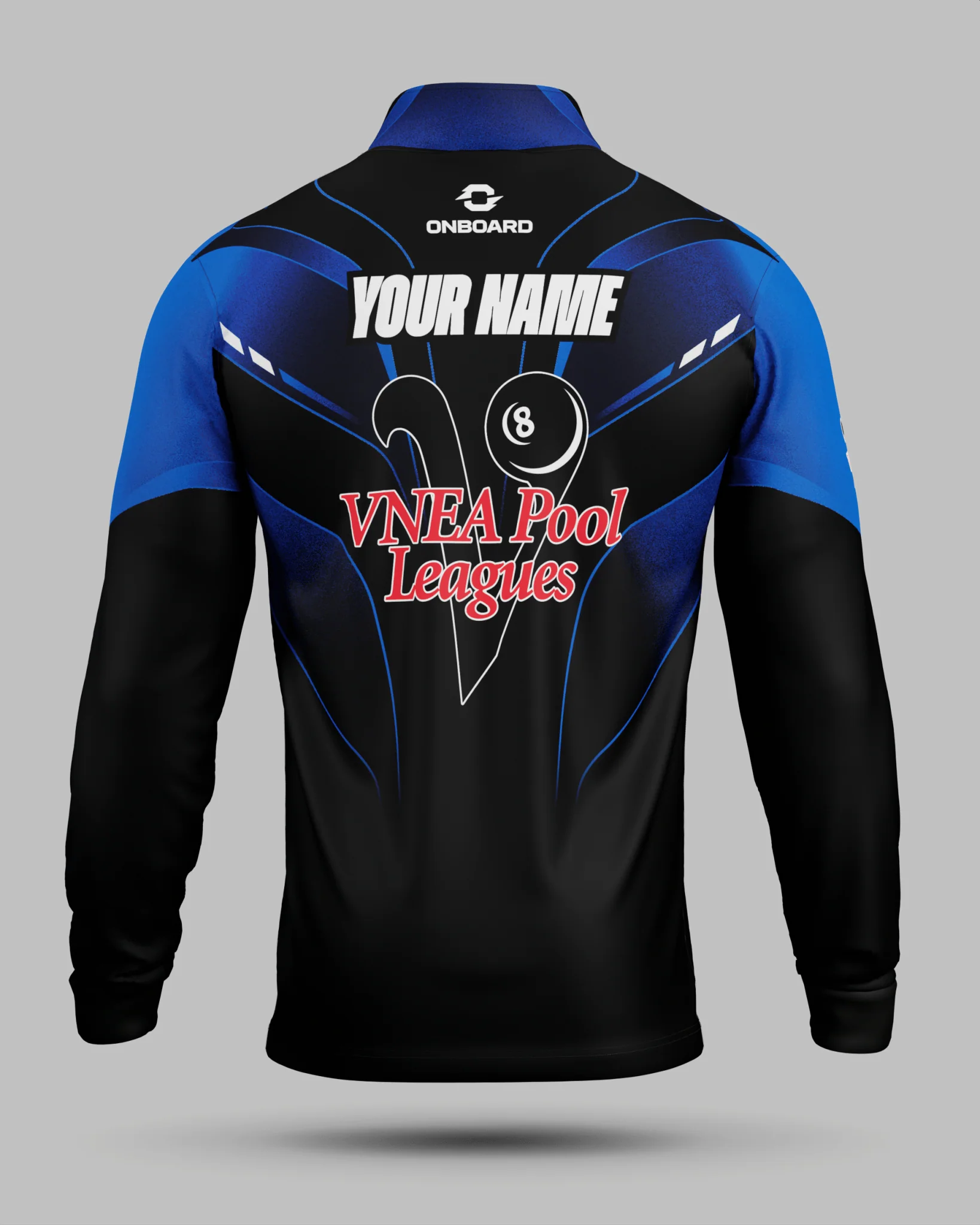 VNEA Storm 1/2 Zip Midlayer Blue - Image 3