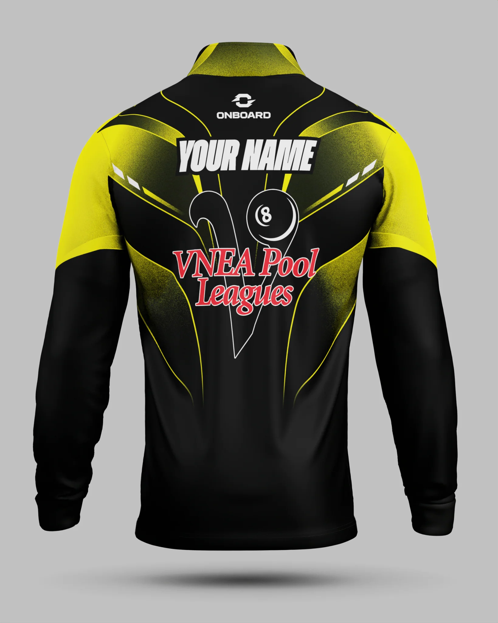 VNEA Storm 1/2 Zip Midlayer Yellow - Image 3
