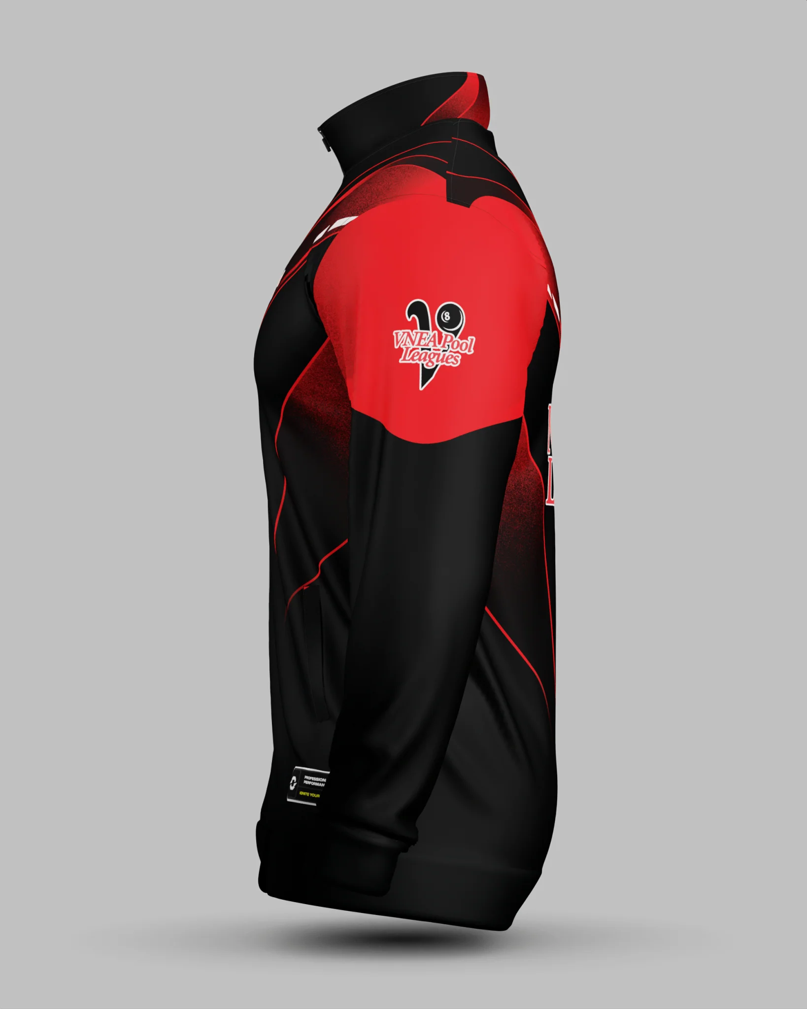 VNEA Storm Training Jacket Red - Image 4