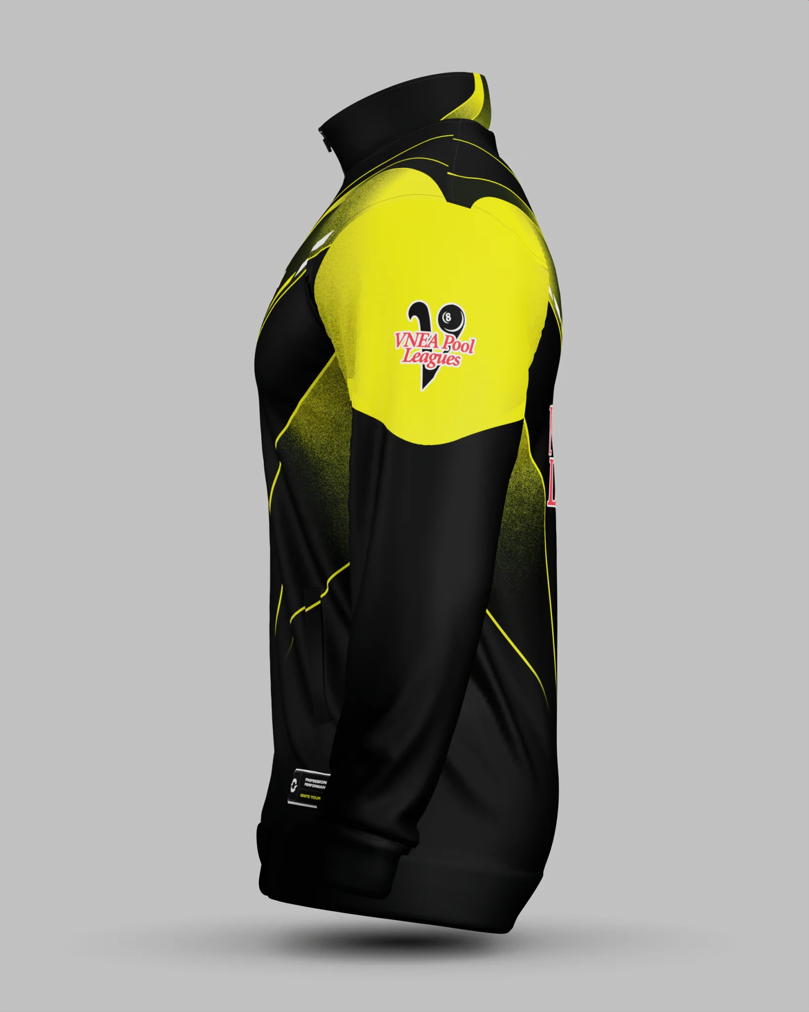 VNEA Storm Training Jacket Yellow - Image 4