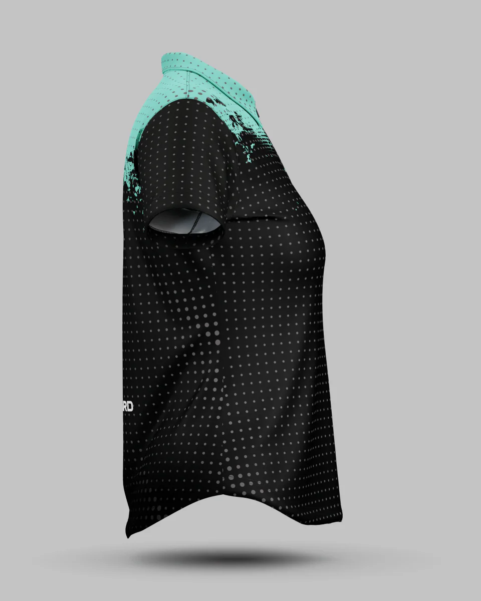 Womens Monaco 1/4 Zip Polo Collar Jersey - Image 10
