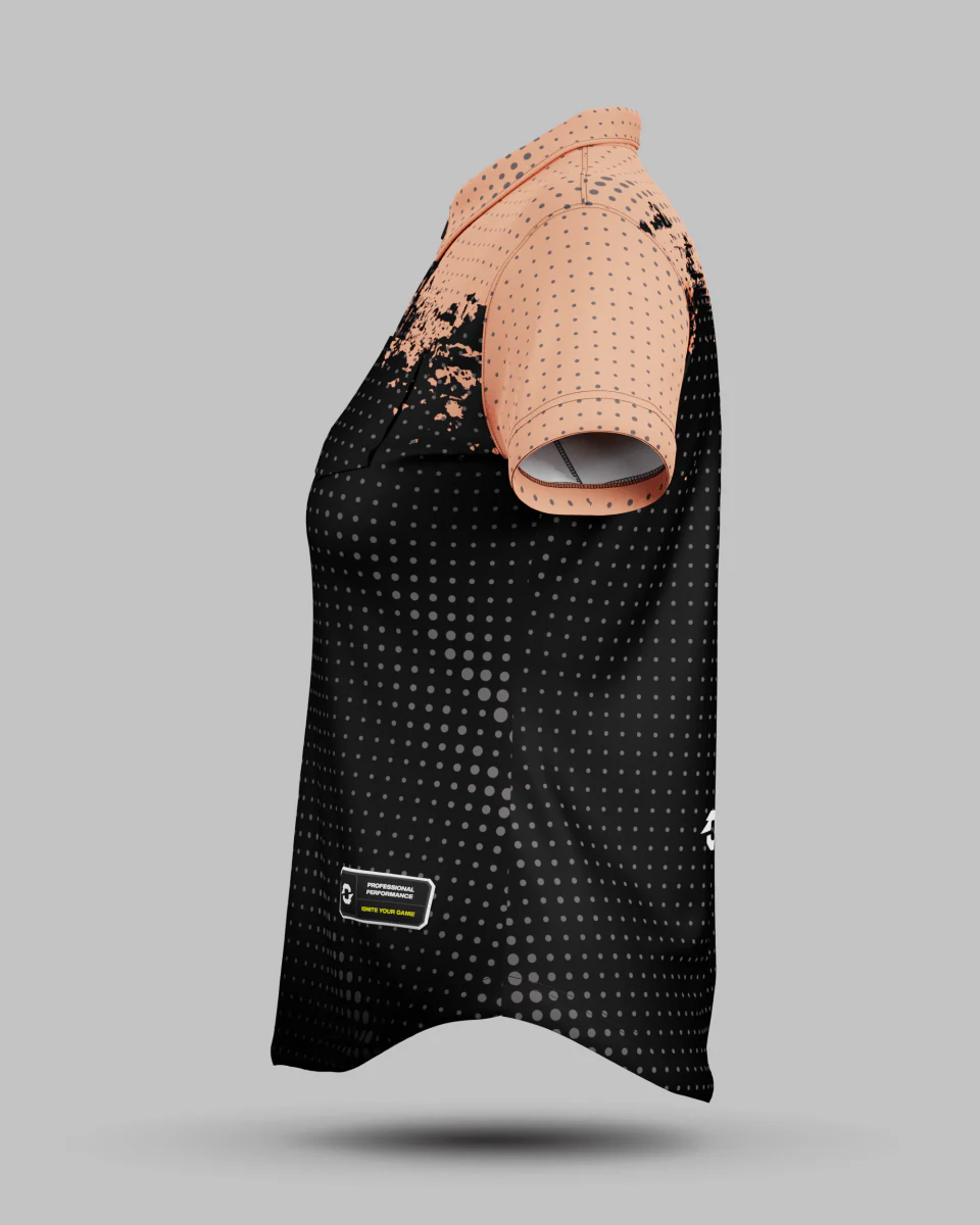 Womens Monaco 1/4 Zip Polo Collar Jersey - Image 16