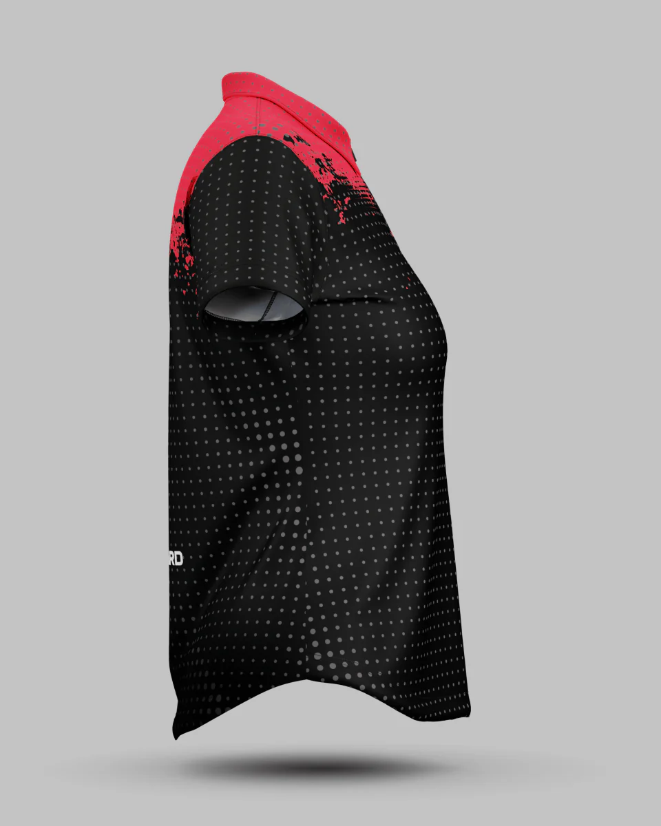 Womens Monaco 1/4 Zip Polo Collar Jersey - Image 22