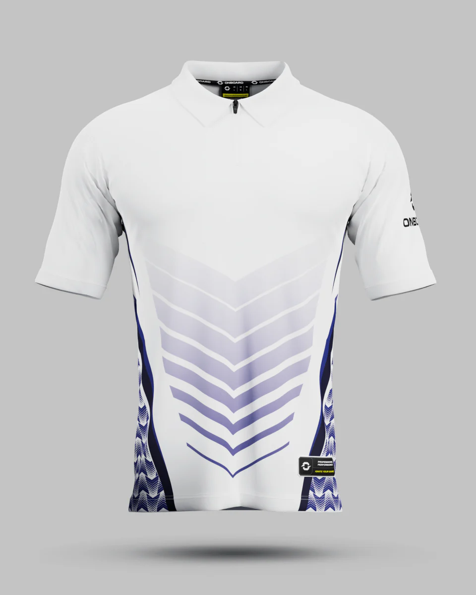 Youth Lisbon 1/4 Zip Polo Collar Jersey - Image 13