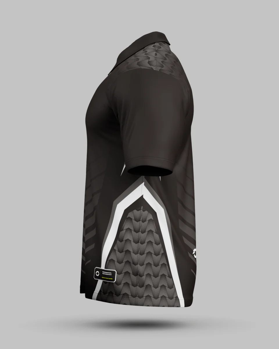 Youth Lisbon 1/4 Zip Polo Collar Jersey - Image 4