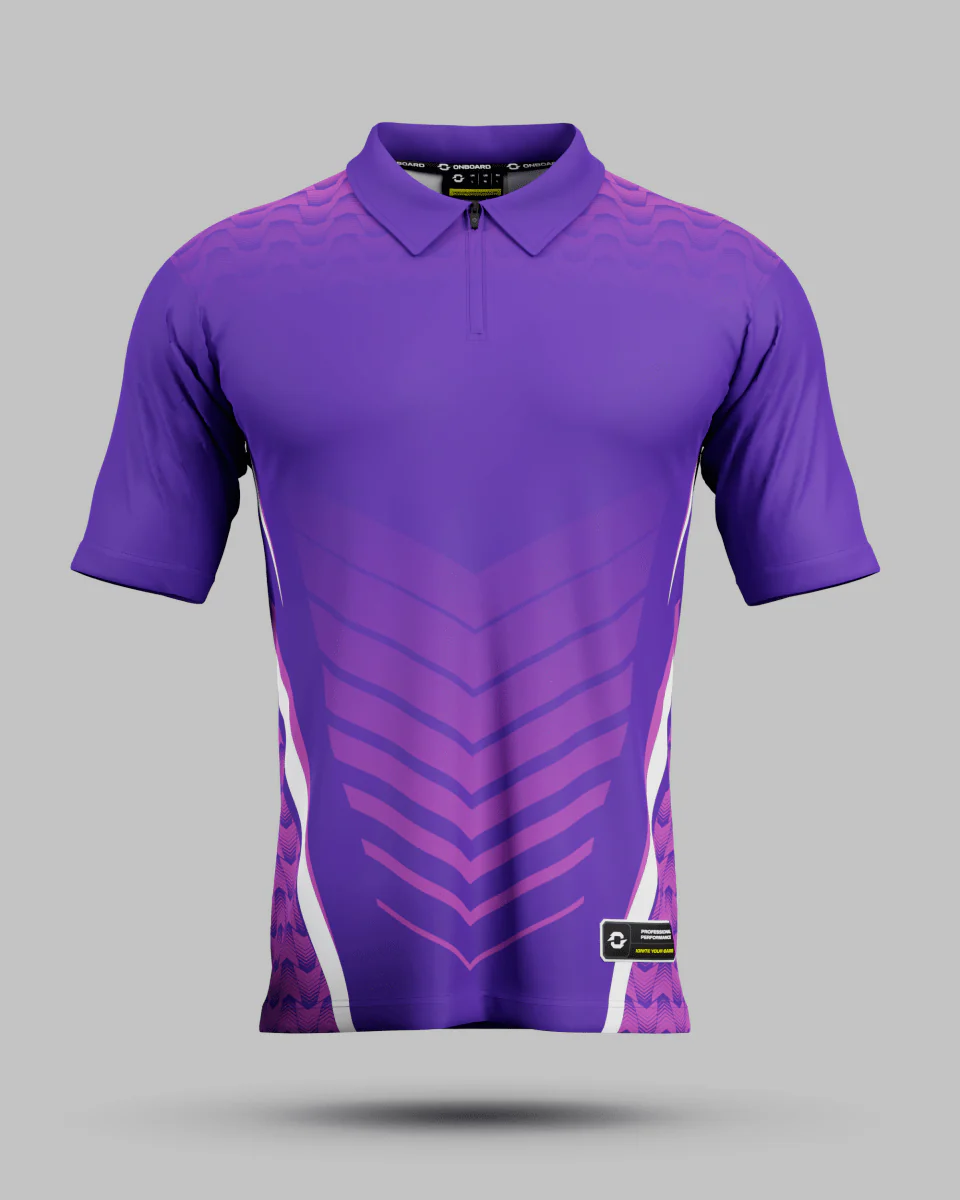 Youth Lisbon 1/4 Zip Polo Collar Jersey - Image 5